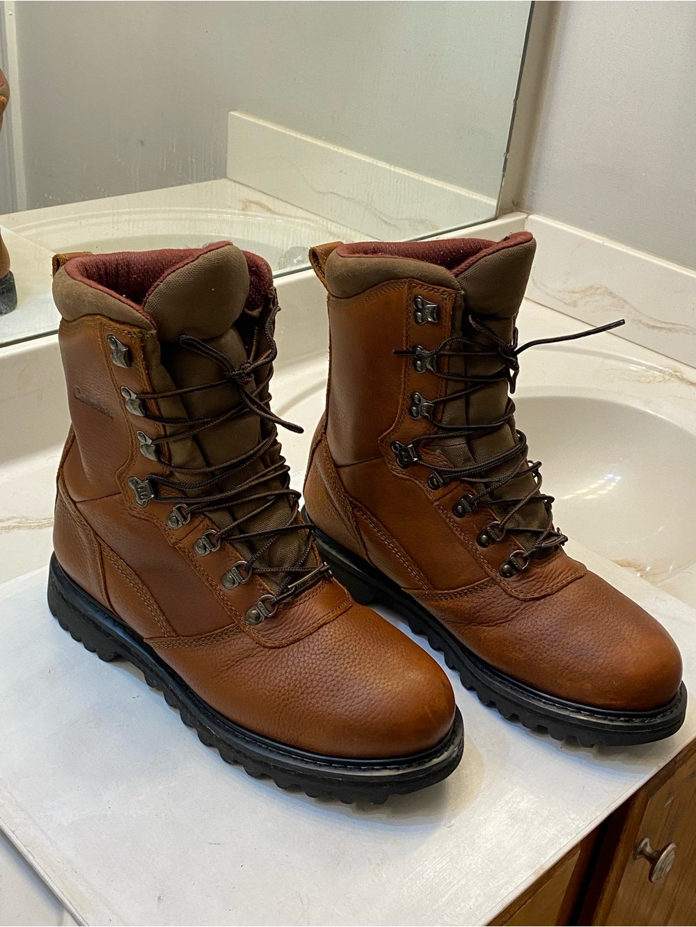 Cabelas Iron Ridge 800 GORE-TEX Men’s insulated boots Size 10.5 EE excellent - Picture 2 of 14